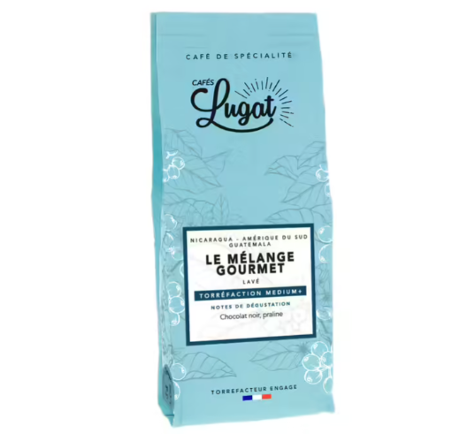 Cafés Lugat - Le Mélange Gourmet - Kaffeebohnen 250 g