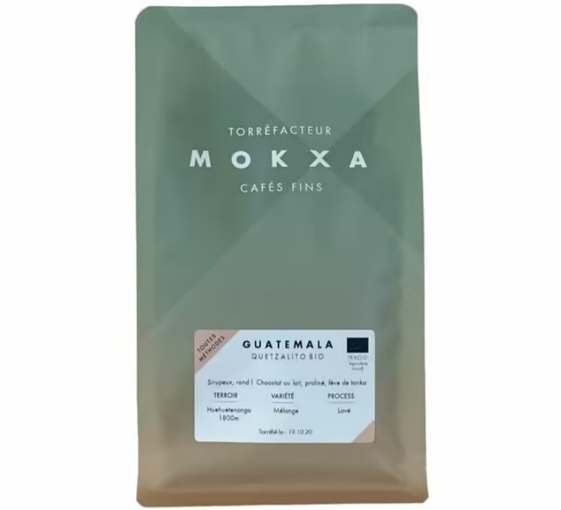 Mokxa Café - Guatemala Quetzalito - Bio-Kaffeebohnen 250 g