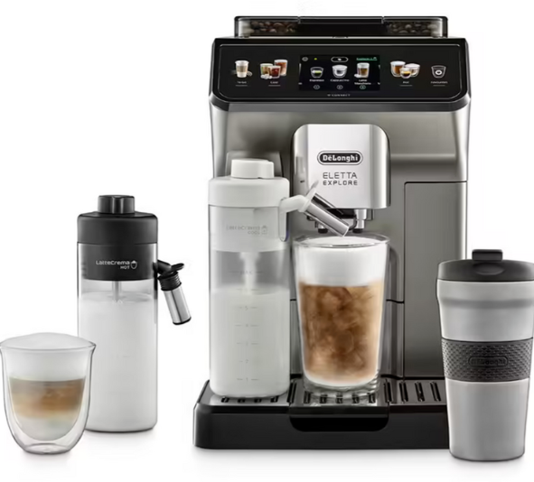 De'Longhi Kaffeevollautomat Eletta Explore ECAM450.86.T + Mug to go