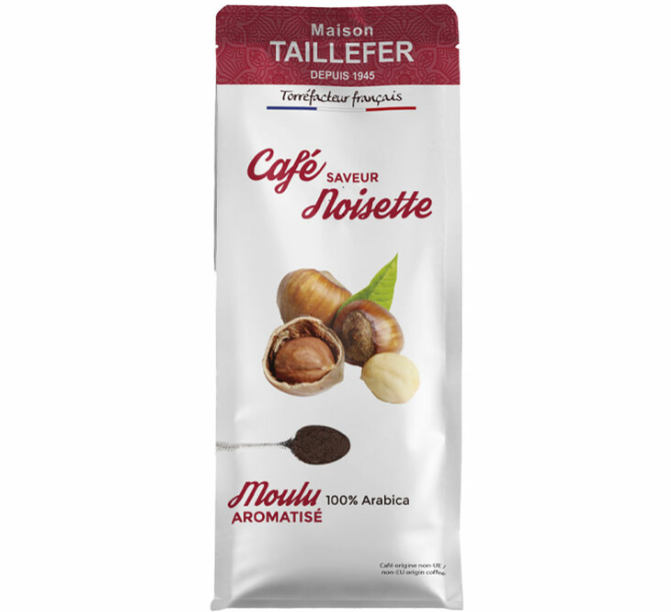 Maison Taillefer gemahlener Kaffee mit Nussaroma 125 g